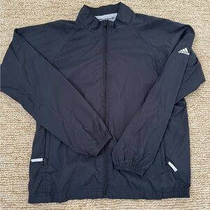 Adidas lightweight wind breaker jacket